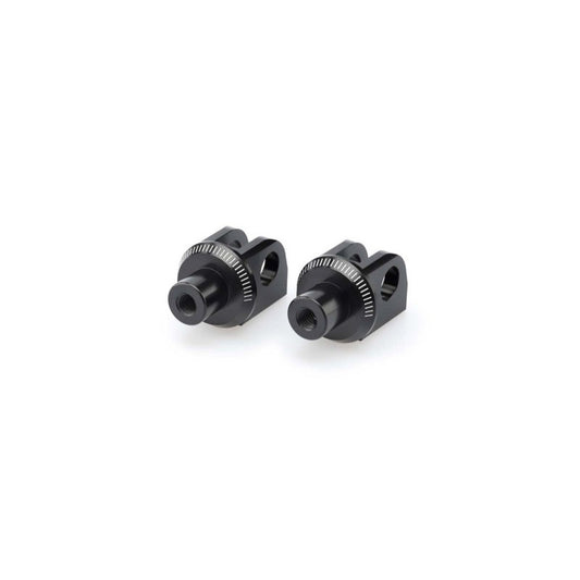 PUIG ADATTATORI POGG. FISSI CONDUCENTE KAWASAKI Z1000SX 17-19 NERO