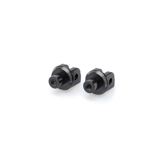 PUIG ADATTATORI POGG. FISSI CONDUCENTE SUZUKI GSX-R1000/R 17-21 NERO