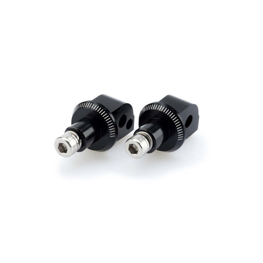 PUIG ADATTATORI POGG. FISSI PASSEGGERO APRILIA RSV4/FACTORY 09-14 NERO