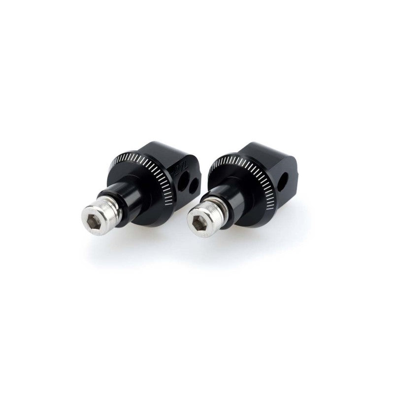 PUIG ADATTATORI POGG. FISSI PASSEGGERO APRILIA RSV4/FACTORY 21-24 NERO