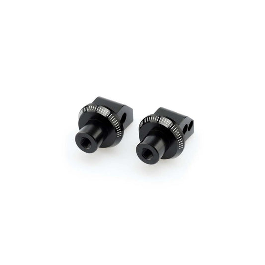 PUIG ADATTATORI POGG. FISSI PASSEGGERO HONDA NC700X 12-13 NERO