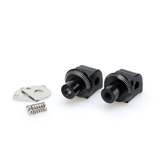 PUIG ADATTATORI POGG. FISSI PASSEGGERO KTM 1050 ADVENTURE 15-16 NERO