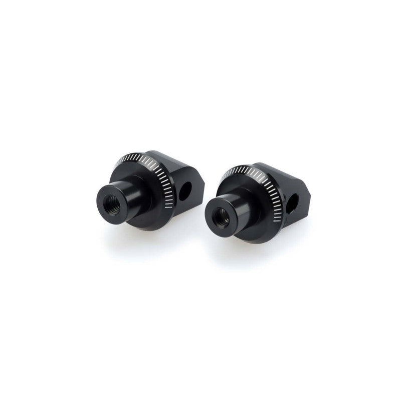 PUIG ADATTATORI POGG. FISSI PASSEGGERO TRIUMPH STREET TRIPLE R/RS 20-24 NERO
