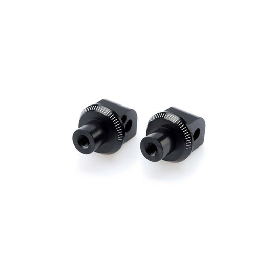 PUIG ADATTATORI POGG. FISSI PASSEGGERO YAMAHA XJ6 09-16 NERO