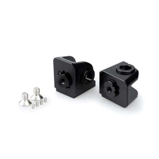 PUIG ADATTATORI POGG. REGOLABILI CONDUCENTE KTM 1290 R/S SUPER ADVENTURE 21-24 NERO