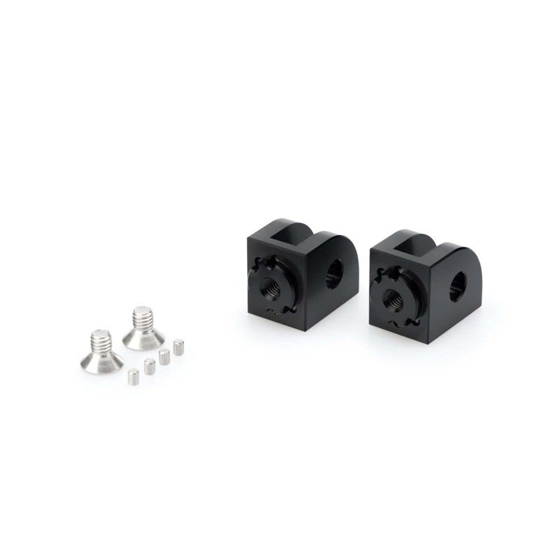 PUIG ADATTATORI POGG. REGOLABILI CONDUCENTE TRIUMPH SPEED TRIPLE S 16-20 NERO