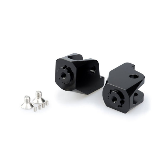 PUIG ADATTATORI POGG. REGOLABILI CONDUCENTE TRIUMPH TIGER XC/XCX/XCA/XR/XRX/XRT 18-19 NERO