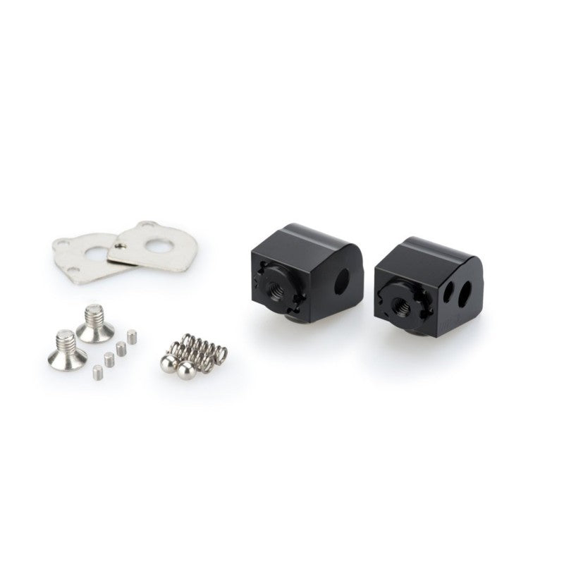 PUIG ADATTATORI POGG. REGOLABILI PASSEGGERO KTM 1050 ADVENTURE 15-16 NERO