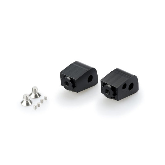 PUIG ADATTATORI POGG. REGOLABILI PASSEGGERO KTM 1290 R/S SUPER ADVENTURE 21-24 NERO