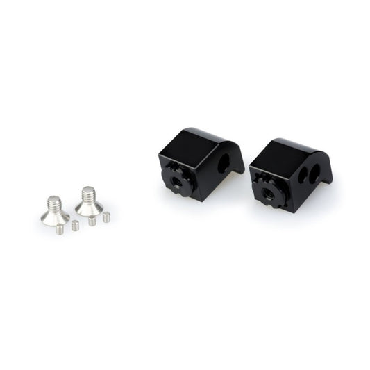 PUIG ADATTATORI POGG. REGOLABILI PASSEGGERO YAMAHA TRACER 900 GT 18-20 NERO