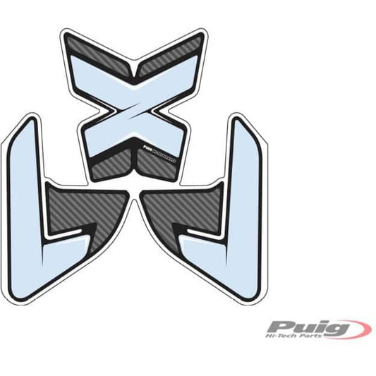 PUIG ADESIVO SERBATOIO BMW F800R 09-14 CARBON LOOK