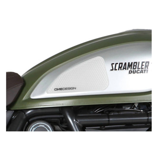 PUIG ADESIVO SERBATOIO SPECIFICO LATERALE DUCATI SCRAMBLER DESERT SLED/CAFE RACER 17-20 TRASPARENTE