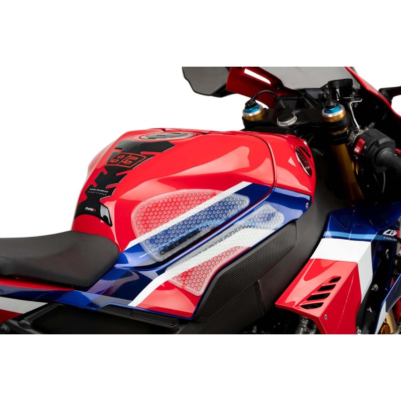 PUIG ADESIVO SERBATOIO SPECIFICO LATERALE HONDA CBR1000 RR-R FIREBLADE/SP 20-24 TRASPARENTE