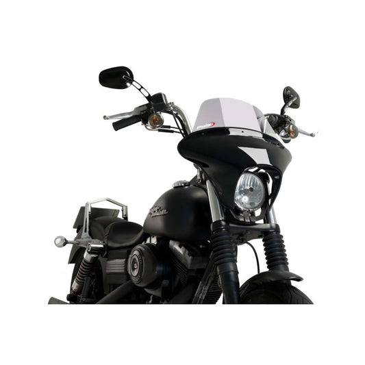PUIG CUPOLINO BATWING SML TOURING HARLEY D. DYNA STREET BOB FXDB/I 06-17 FUME CHIARO