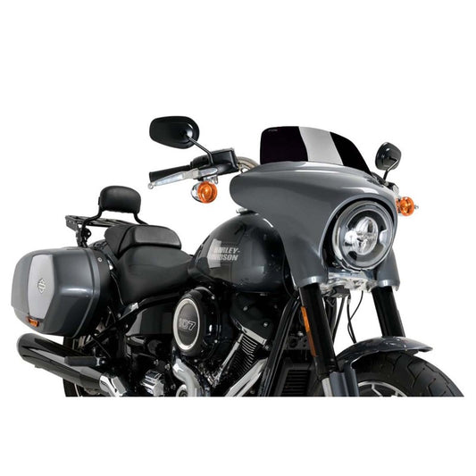 PUIG CUPOLINO HIGH-ROAD SPORT HARLEY D. SOFTAIL SPORT GLIDE FLSB 18-21 NERO