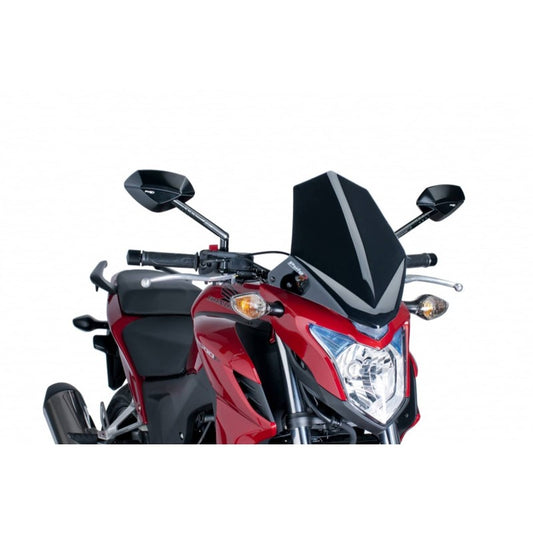 PUIG CUPOLINO NAKED N.G. SPORT HONDA CB500F 13-15 NERO