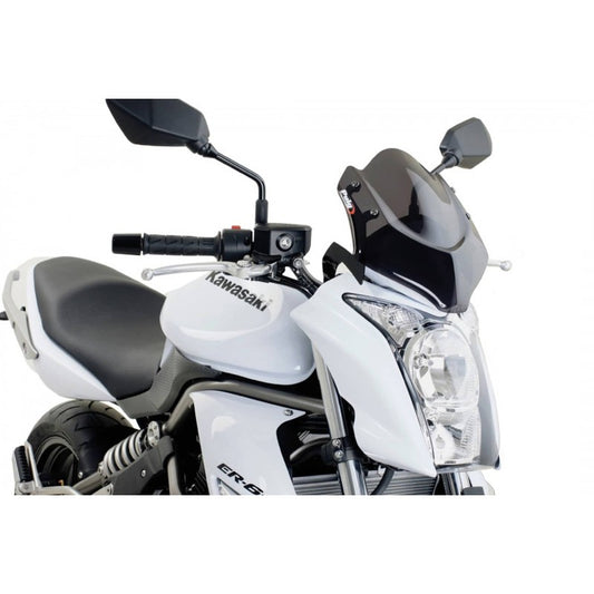 PUIG CUPOLINO NAKED N.G. SPORT KAWASAKI ER-6N 09-11 FUME SCURO
