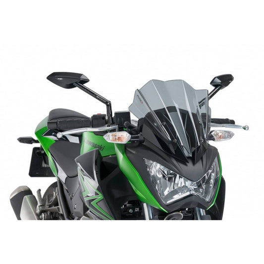 PUIG CUPOLINO NAKED N.G. SPORT KAWASAKI Z300 15-17 FUME CHIARO