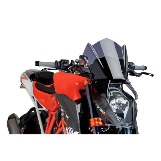 PUIG CUPOLINO NAKED N.G. SPORT KTM 1290 SUPERDUKE R 14-16 FUME SCURO