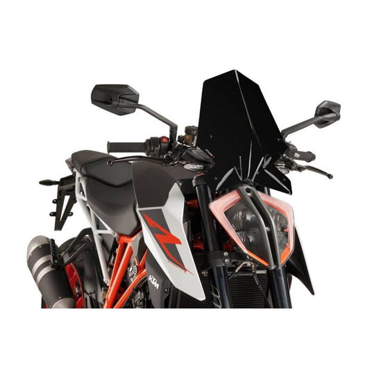 PUIG CUPOLINO NAKED N.G. SPORT KTM 1290 SUPERDUKE R 17-19 NERO