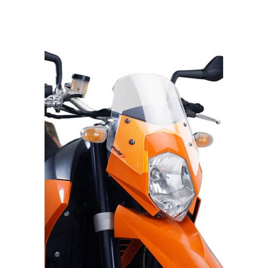 PUIG CUPOLINO NAKED N.G. SPORT KTM 950 SUPERMOTO R 07-08 TRASPARENTE
