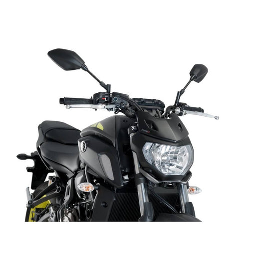 PUIG CUPOLINO NAKED N.G. SPORT PLUS YAMAHA MT-07 18-20 NERO OPACO