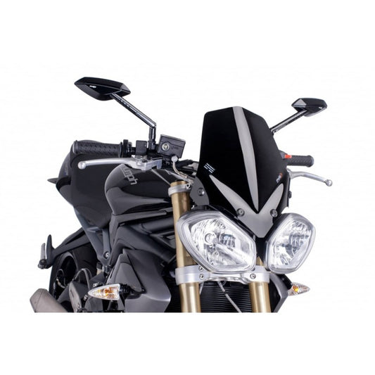 PUIG CUPOLINO NAKED N.G. SPORT TRIUMPH SPEED TRIPLE 11-15 NERO
