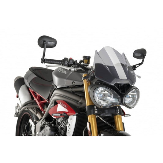PUIG CUPOLINO NAKED N.G. SPORT TRIUMPH SPEED TRIPLE RS 19-20 FUME CHIARO