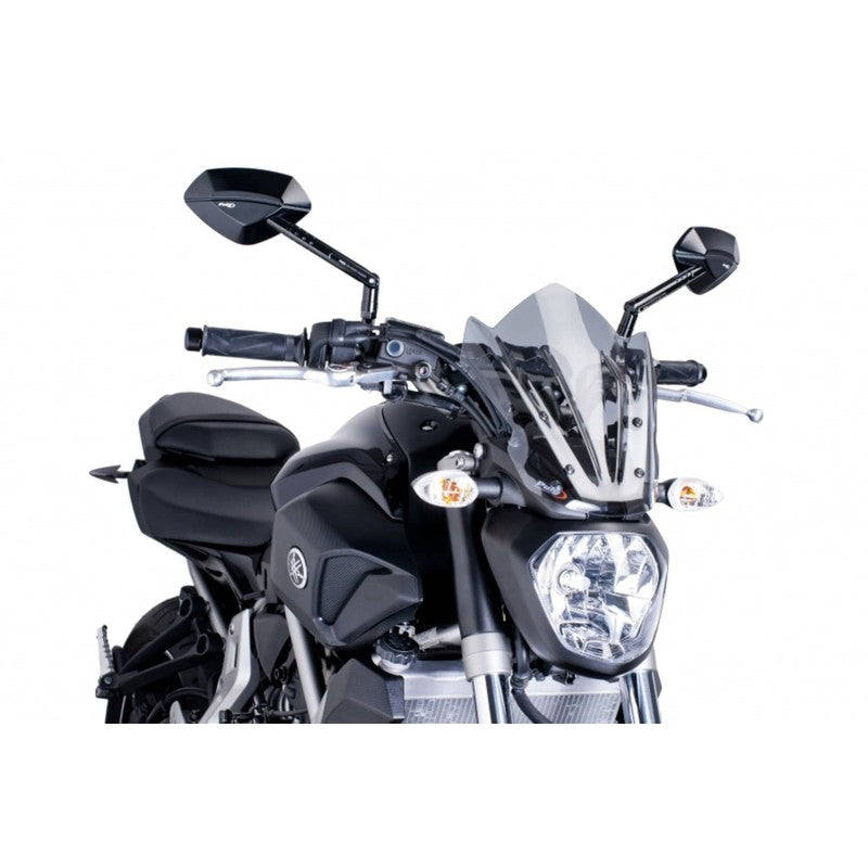 PUIG CUPOLINO NAKED N.G. SPORT YAMAHA MT-07 14-17 FUME CHIARO