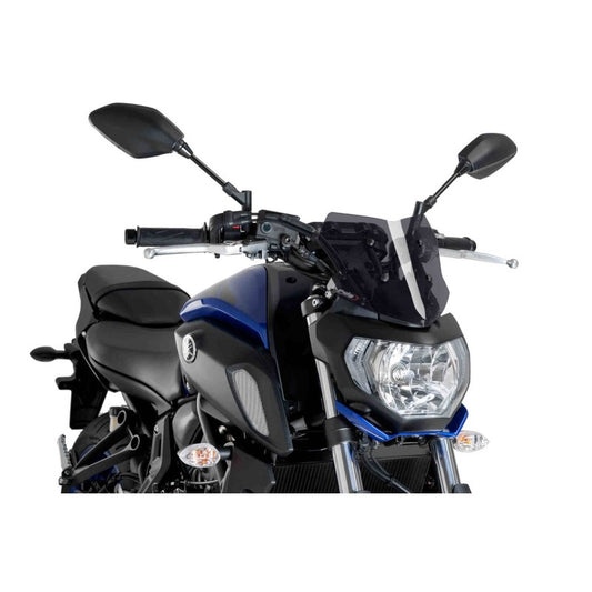 PUIG CUPOLINO NAKED N.G. SPORT YAMAHA MT-07 18-20 FUME SCURO