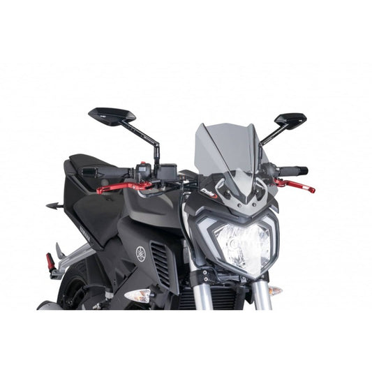 PUIG CUPOLINO NAKED N.G. SPORT YAMAHA MT-125 15-19 FUME CHIARO