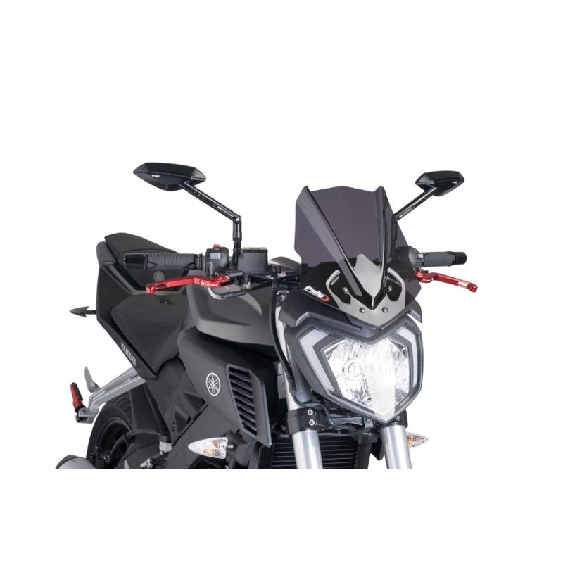 PUIG CUPOLINO NAKED N.G. SPORT YAMAHA MT-125 15-19 FUME SCURO