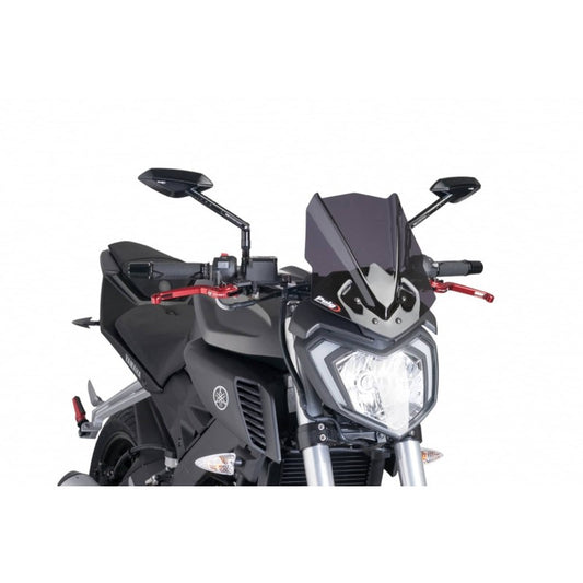 PUIG CUPOLINO NAKED N.G. SPORT YAMAHA MT-125 15-19 FUME SCURO