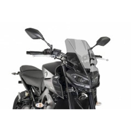 PUIG CUPOLINO NAKED N.G. TOURING YAMAHA MT-09 17-20 FUME CHIARO