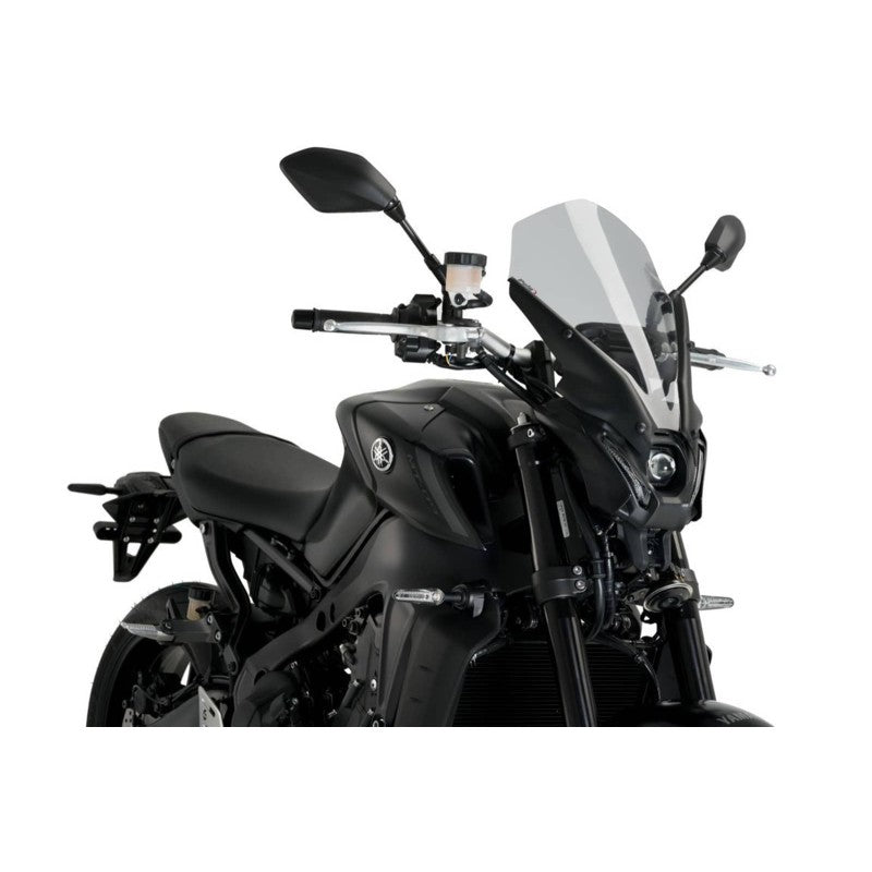 PUIG CUPOLINO NAKED N.G. TOURING YAMAHA MT-09 21-23 FUME CHIARO