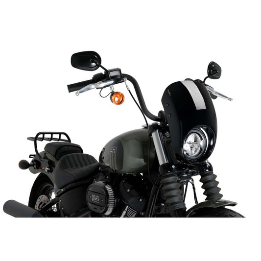 PUIG CUPOLINO SEMICARENATO ANARCHY HARLEY D. SOFTAIL STREET BOB FXBB 21-23 NERO