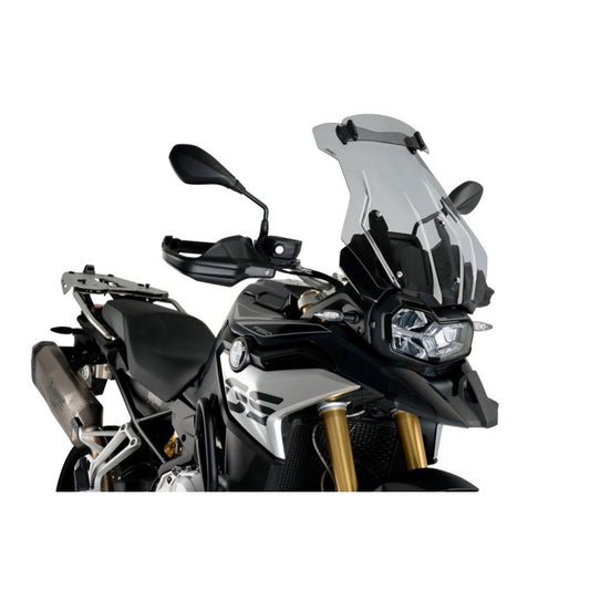PUIG CUPOLINO TOURING PLUS-VISIERA BMW F850 GS ADVENTURE 19-24 FUME CHIARO-CUP. TOURING OEM
