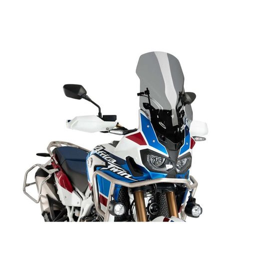PUIG CUPOLINO TOURING REGOLABILE E M.E.M. HONDA CRF1000L AFRICA TWIN 16-19 FUME SCURO