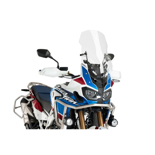PUIG CUPOLINO TOURING REGOLABILE E M.E.M. HONDA CRF1000L AFRICA TWIN 16-19 TRASPARENTE