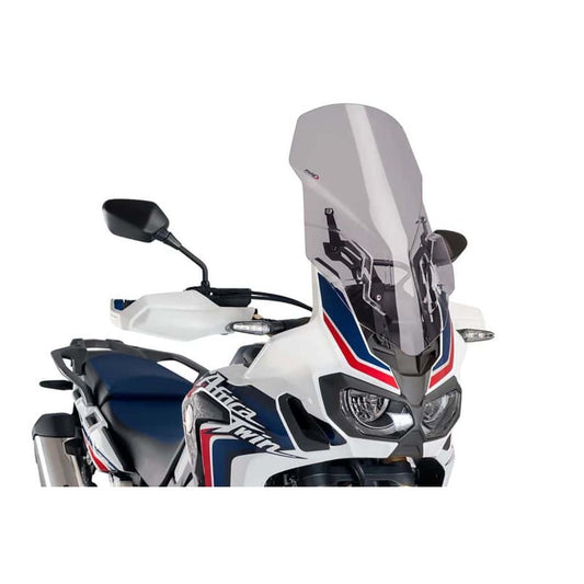PUIG CUPOLINO TOURING REGOLABILE HONDA AFRICA TWIN ADVENTURE SPORTS 18-19 FUME CHIARO