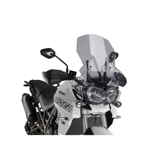 PUIG CUPOLINO TOURING TRIUMPH TIGER 800/XRT/XCX 18-20 FUME CHIARO