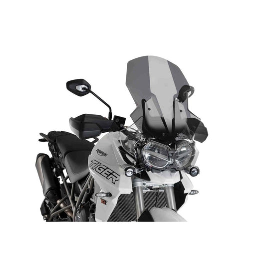 PUIG CUPOLINO TOURING TRIUMPH TIGER 800/XRT/XCX 18-20 FUME SCURO