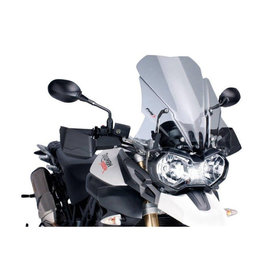 PUIG CUPOLINO TOURING TRIUMPH TIGER XRT/XCX 15-17 FUME CHIARO