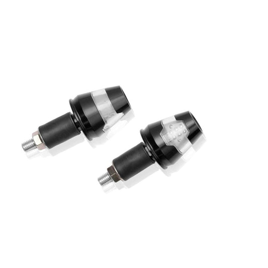 PUIG FRECCE LED MODELLO BUOY NERO - Lenti trasparenti - Omologate secondo gli standard europei - Dimensioni: 66x29 mm. -