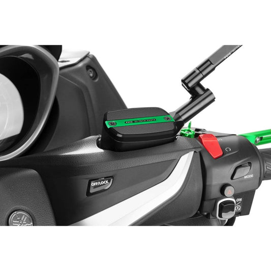 PUIG TAPPO SERBATOIO ANTERIORE PER FLUIDO FRENO ANT/POST. YAMAHA T-MAX 560 MAX TECH 22-24 VERDE
