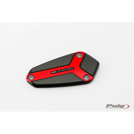 PUIG TAPPO SERBATOIO ANTERIORE PER FLUIDO FRENO KAWASAKI Z1000 14-16 ROSSO