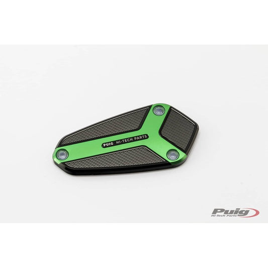 PUIG TAPPO SERBATOIO ANTERIORE PER FLUIDO FRENO KAWASAKI Z1000 14-16 VERDE