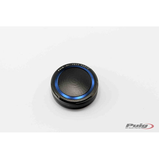 PUIG TAPPO SERBATOIO ANTERIORE PER FLUIDO FRENO YAMAHA YZF-R6 08-16 BLU