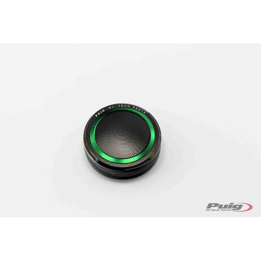 PUIG TAPPO SERBATOIO ANTERIORE PER FLUIDO FRENO YAMAHA YZF-R6 17-20 VERDE