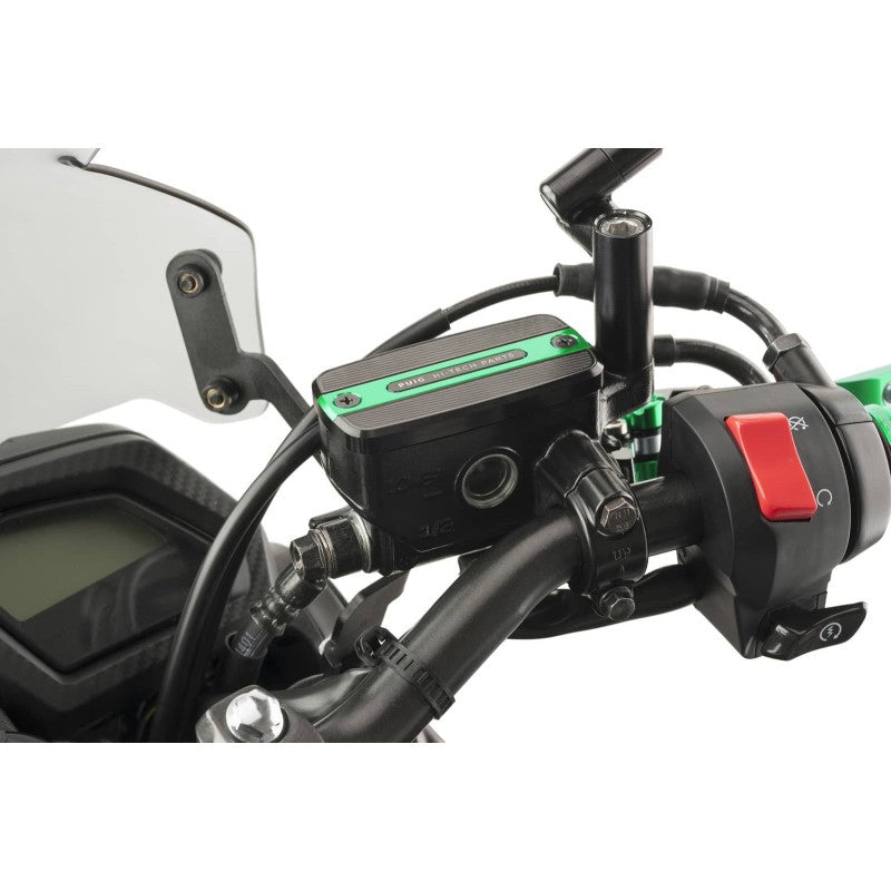 PUIG TAPPO SERBATOIO ANTERIORE PER FLUIDO FRIZIONE HONDA NC750X 14-15 VERDE